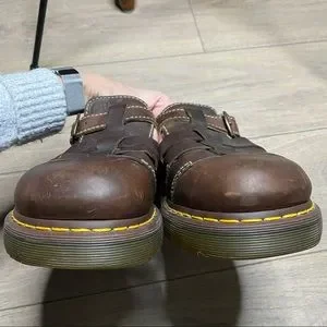 DOC MARTENS men’s brown leather Fenton closed toe sandals 12 Dr. Martens | Shoes | Doc Martens Mens Brown Leather Fenton  main image 4